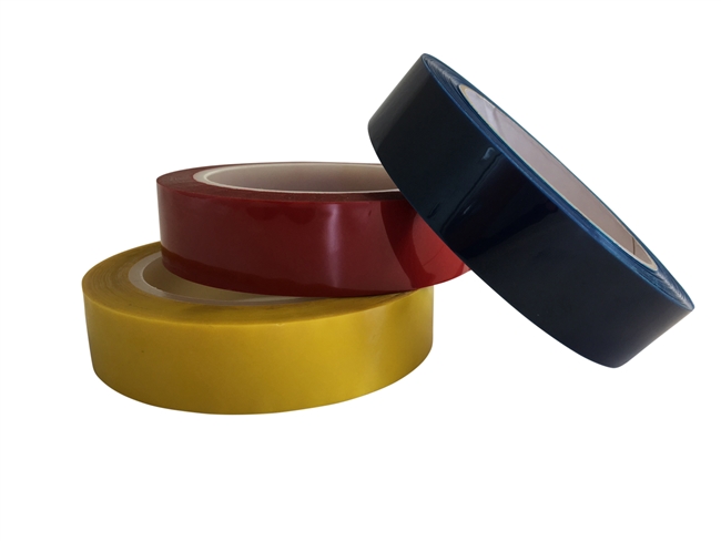 75 - POLYESTER FILM TAPE WITH SILICONE ADHESIVE