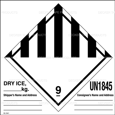 DL1941 <br> DRY ICE <br> 6" X 6"