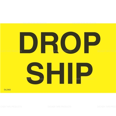 DL2362 <br> DROP SHIP <br> 3" X 5"
