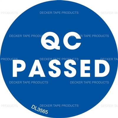 DL3565 <br> QC PASSED <br> 2"