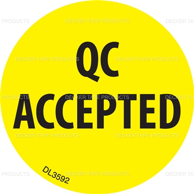 DL3592 <br> QC ACCEPTED <br> 2"