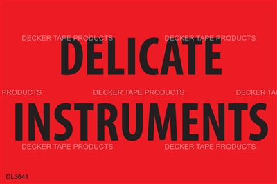DL3641 <br> DELICATE INSTRUMENTS <br> 2" X 3"