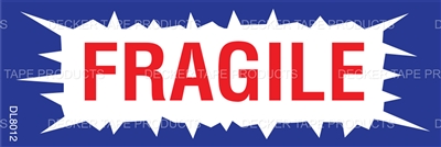 DL8012 <br> FRAGILE <br> 1" X 3"