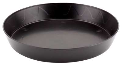 Gro Pro Heavy Duty Black Saucer - 8 in