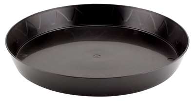 Gro Pro Heavy Duty Black Saucer - 10 in