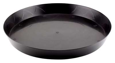 Gro Pro Heavy Duty Black Saucer - 16 in