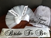 Booty Veil, Hair Veil & Sash - 3 piece Day/Night Set-