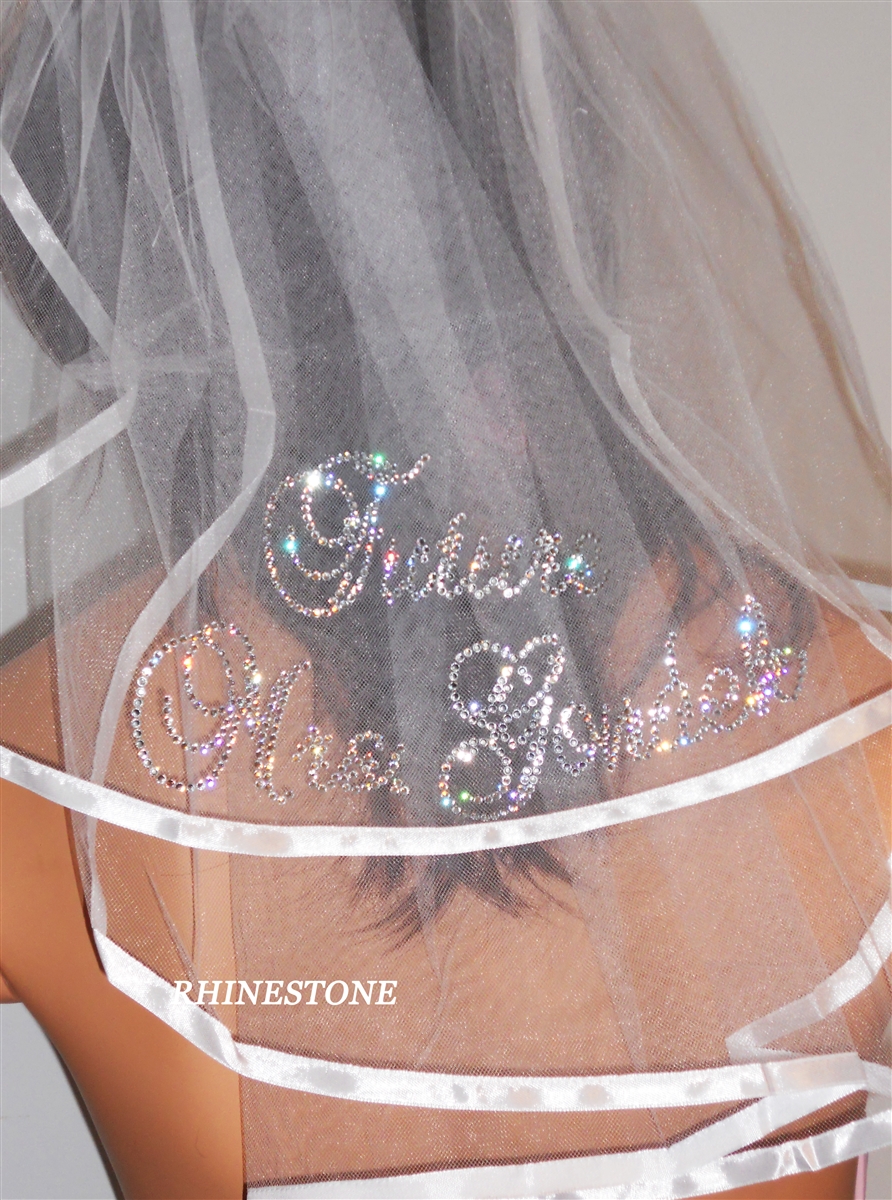 RHINESTONE HAIR VEIL