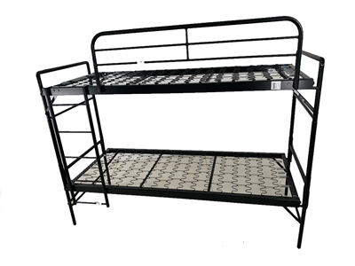 Army Bunk with Guard Rail & Ladder