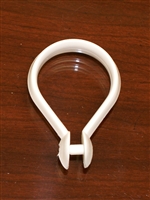 Plastic Shower Hook-Pear Shaped