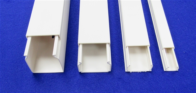 2" X 2" X 8' Snap Cover Raceway W/Pre-Punched Mounting Holes_ White