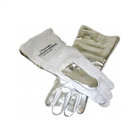 Crematory Aluminized Safety Gloves | MortuaryMall.com