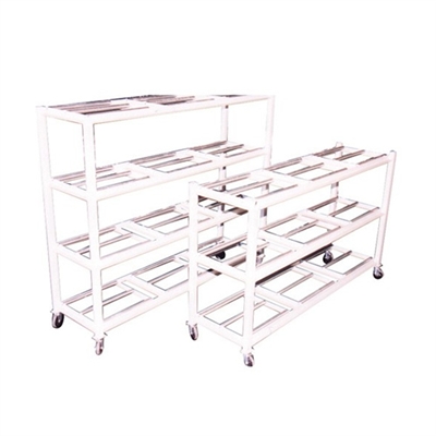 Crematory Body Storage Racks w/ Casters | MortuaryMall.com