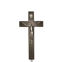 Monteverdi Crucifix on Adjustable Stand | MortuaryMall.com