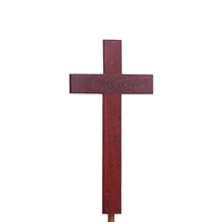 Regency Plain Cross on Adjustable Stand | MortuaryMall.com