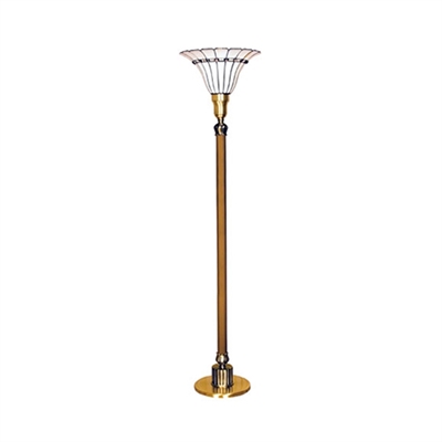 Tiffany Style Torchiere Lamp | MortuaryMall.com