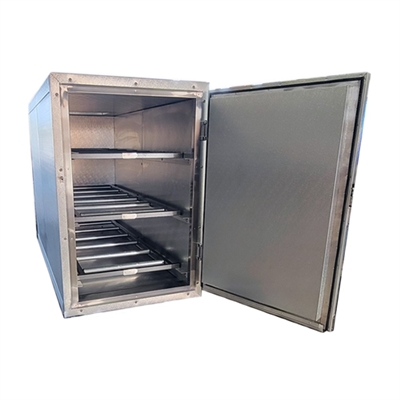 MOBI Extra Wide 3 Body Upright Mortuary Cooler | MortuaryMall.com