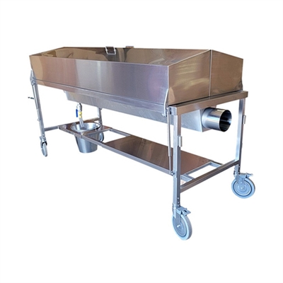 MOBI Covered Autopsy Dissection Table | MortuaryMall.com