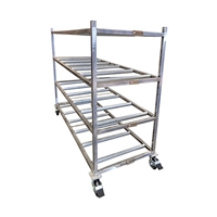 MOBI Stainless Steel End Loading Roller Rack | MortuaryMall.com