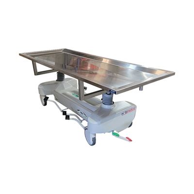 MOBI Hydraulic Autopsy Trolley | MortuaryMall.com