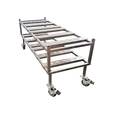 MOBI SS Multi-Directional Loading Roller Rack | MortuaryMall.com