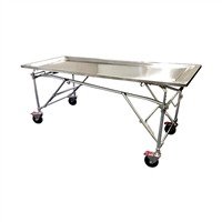 MOBI Multi-Height Folding Embalming Table | MortuaryMall.com