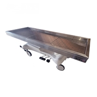 MOBI Oversized Hydraulic Embalming Table | MortuaryMall.com