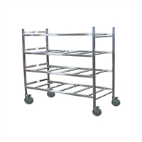 Mortech 7011 Cremation Storage Rack | MortuaryMall.com