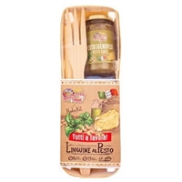 Antico Pastificio Umbro Linguine al Pesto Pasta Kit - A Traditional Italian Dish