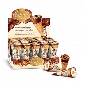 Caffarel Cones "Caffarellino" Gianduia Filled