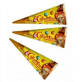 Caffarel Cones "Caffarellino" Gianduia Filled