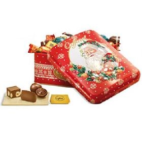 Caffarel Chocolates Christmas Tin