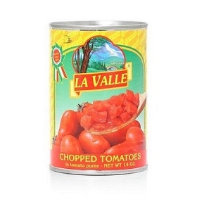 La Valle Italian Chopped Tomatoes in Tomato Puree 14oz