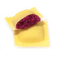 Roasted Beet and Goat Cheese Ravioli