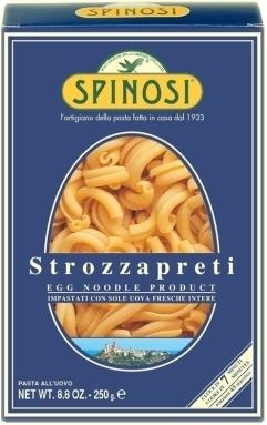 Spinosi Strozzapreti Pasta With Eggs - 250gr/8.8oz