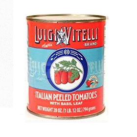 Luigi Vitelli Italian Peeled Tomatoes - 28oz