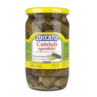 Zuccato Cetrioli Agrodolci Sweet and Sour Pickled Cucumbers