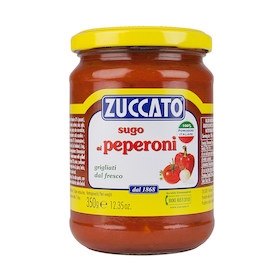 Zuccato Tomato with Bell Peppers Sauce - 350gr