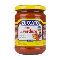 Zuccato Tomato Sauce with Fresh Grilled Vegetables 350gr