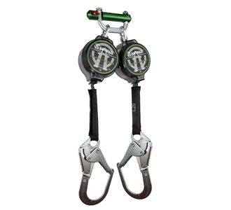 SafeWaze 018-5026 dual leg 7 foot self retracting web lifeline