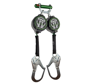 SafeWaze 018-5026 dual leg 7 foot self retracting web lifeline