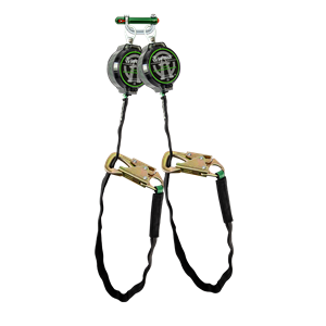 SafeWaze 018-5036 dual leg 7 foot self retracting web lifeline