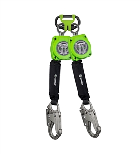 SafeWaze 019-5152 SRD Series dual leg 6 foot self retracting web lifeline