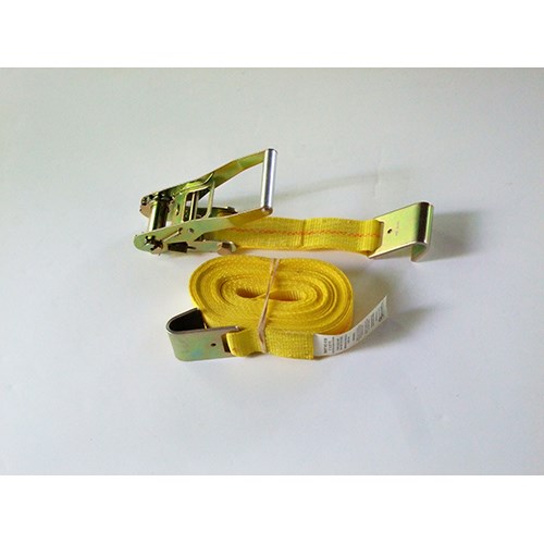 5130X27-25 <b>2 Inch X 27 Foot</b> Heavy Duty Cargo Control Ratchet Assembly With Flat Hooks.