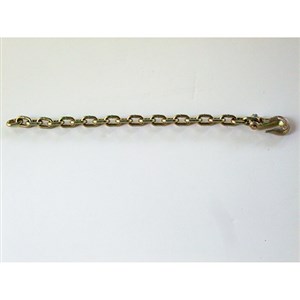 <b>5/16 Inch X 14 Foot</b> Grade 70 Transport Chain Assembly With Clevis  Grab Hooks On Each End.