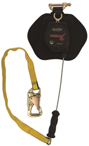 Guardian 11097 Diablo LE 8 Foot Cable Tie-Back Self Retracting Lifeline