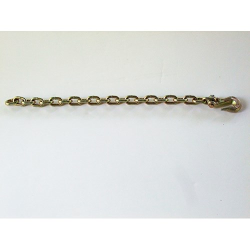 <div style=""><b>3/8 Inch X 14 Foot</b> Grade 70 Transport Chain Assembly With Clevis Grab Hook On Each End.</div>