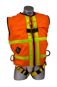 Guardian 02105 Hi-Visibility Construction Tux Full Body Harness