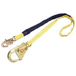 3M DBI/SALA 1244024 Internal Shock Absorbing Lanyard With Rebar Hook