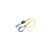 3M DBI/SALA 1246103 Shock Absorbing Web Lanyard With Rebar Hook